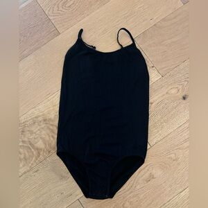 Women’s black bodysuit